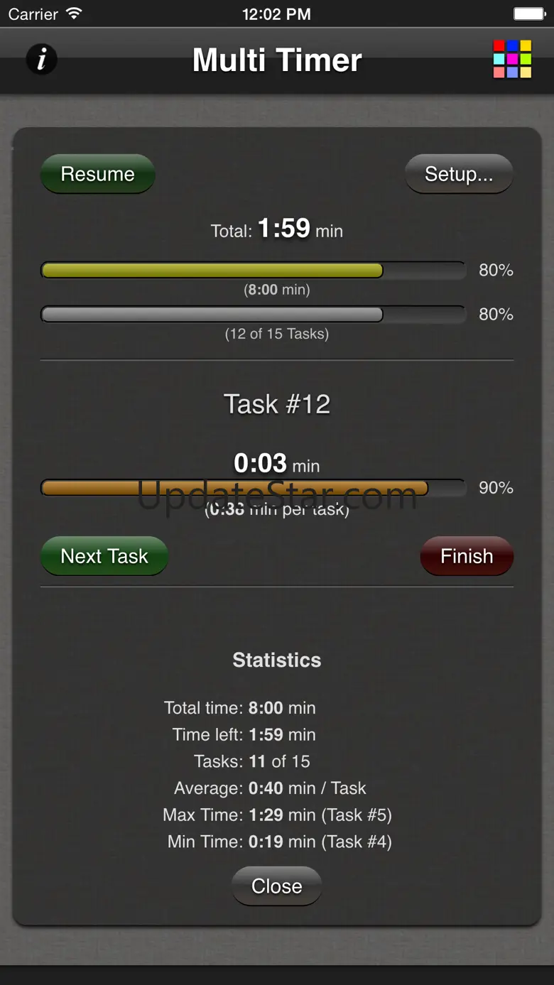 Multi Task Timer Free 1.2.0