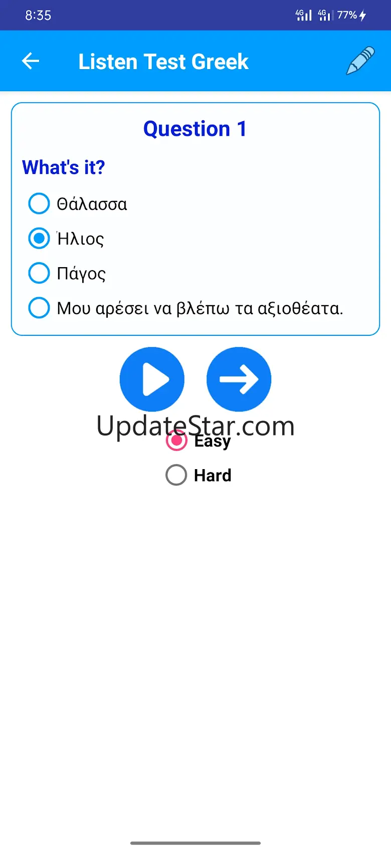 Learn Greek Language Offline 2.81