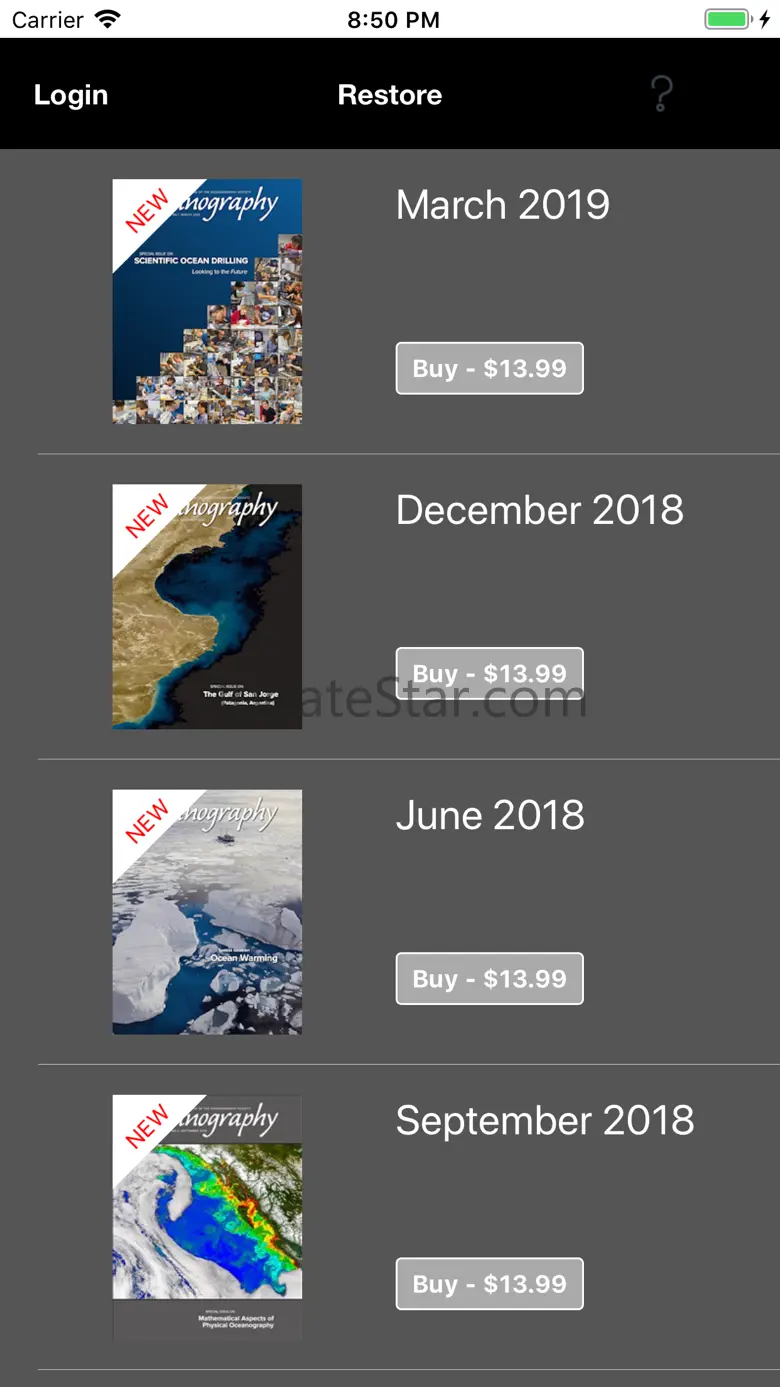 Oceanography 10.3.0