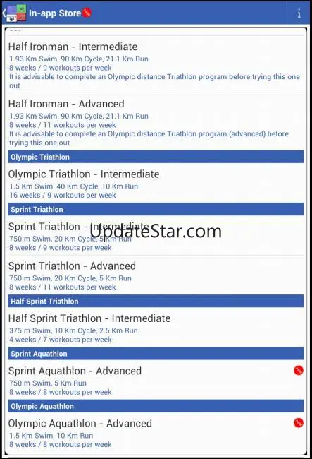 Megathlon : triathlon training 4.4