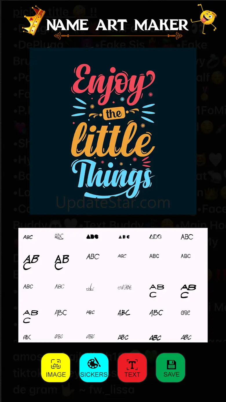 Name Art Maker - Shadow Design 1.5