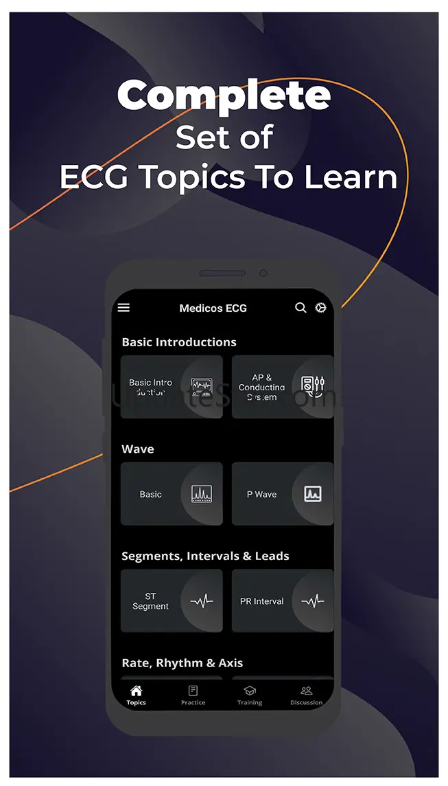 Medicos ECG :Clinical Guide &  4.0.9