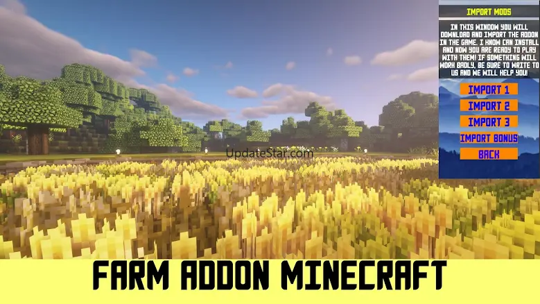 Farm Mod For Minecraft PE 1.20