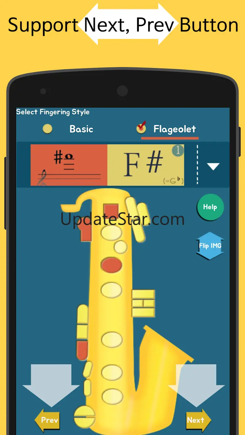 Saxophone Fingering Chart 1.1.2