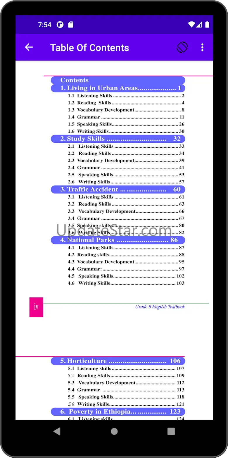 English Grade 9 Textbook 1.25