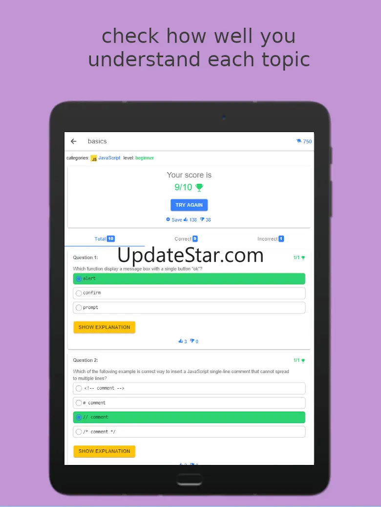 JavaScript Quiz 3.9.7