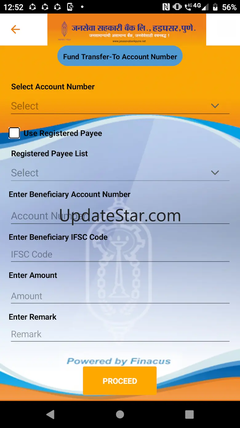 Janaseva Mobile Banking App 3.2