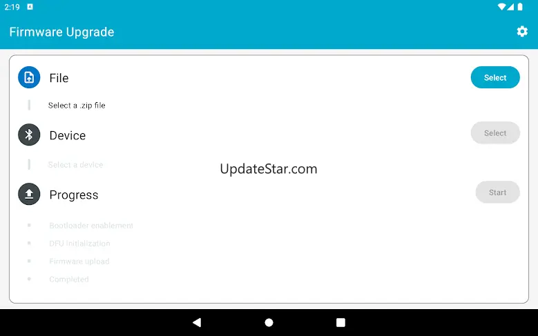 nRF Device Firmware Update 1.2