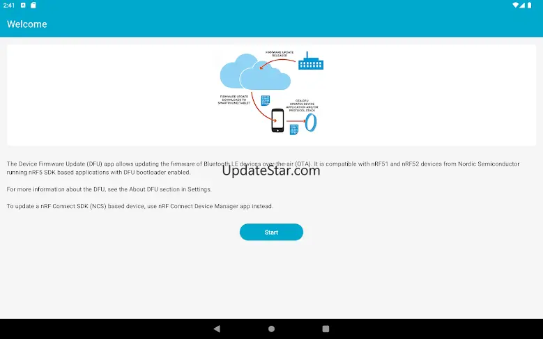 nRF Device Firmware Update 1.2