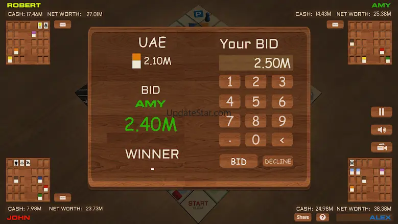 Businessman ONLINE board game 6.1
