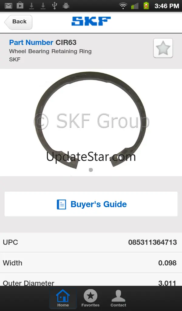 SKF Parts Info 1.8.0
