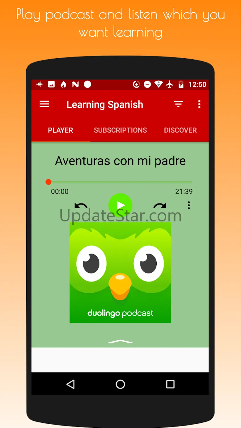 Learning Spanish : with Duolin 181609