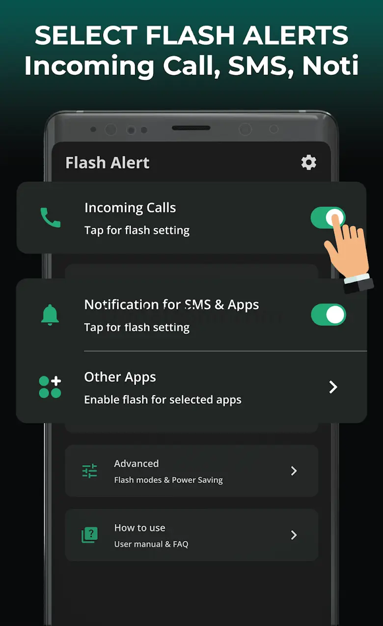 Flash Alert 2: Flash call, SMS 1.1.1