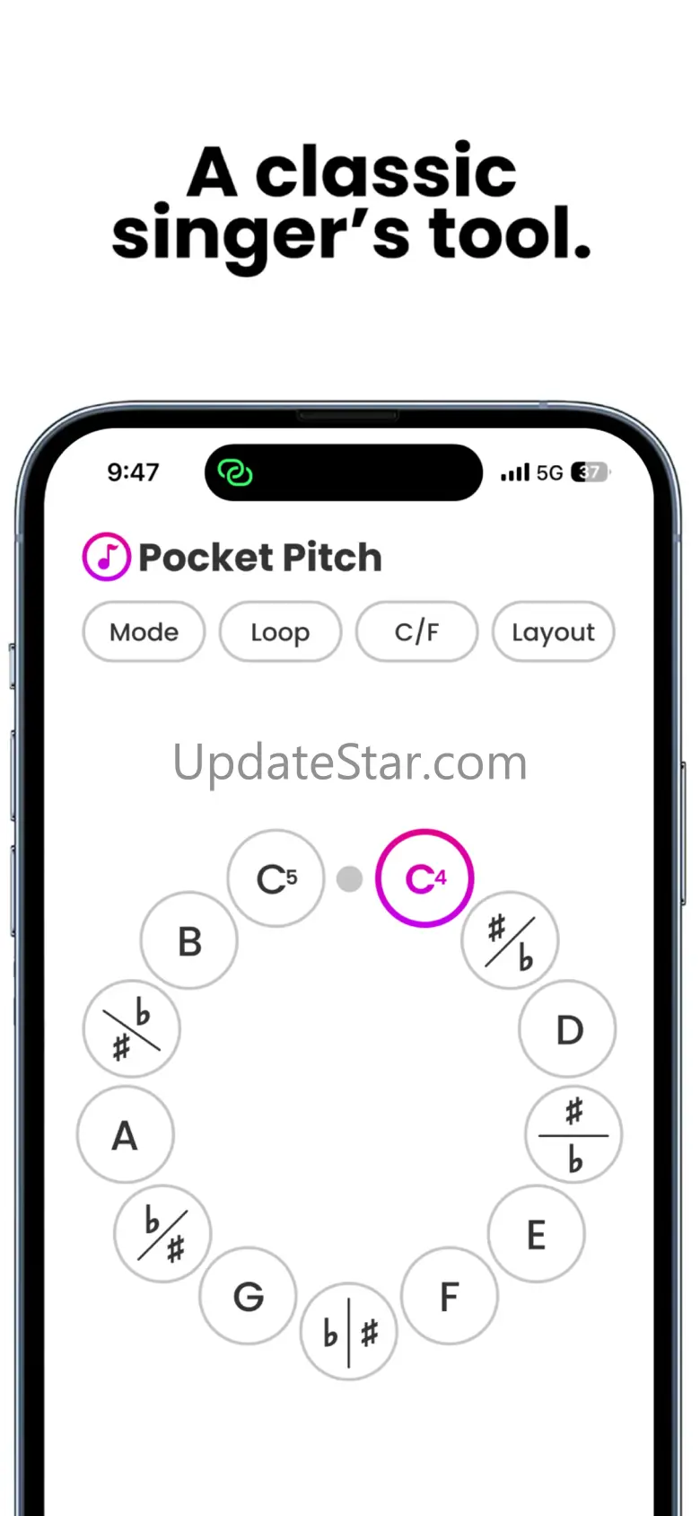 Pocket Pitch - The Singer App 5.26