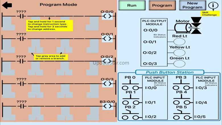 PLC Simulator, PLC Trainer 4.4