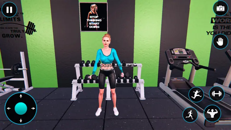 Workout Gym Simulator Game 24