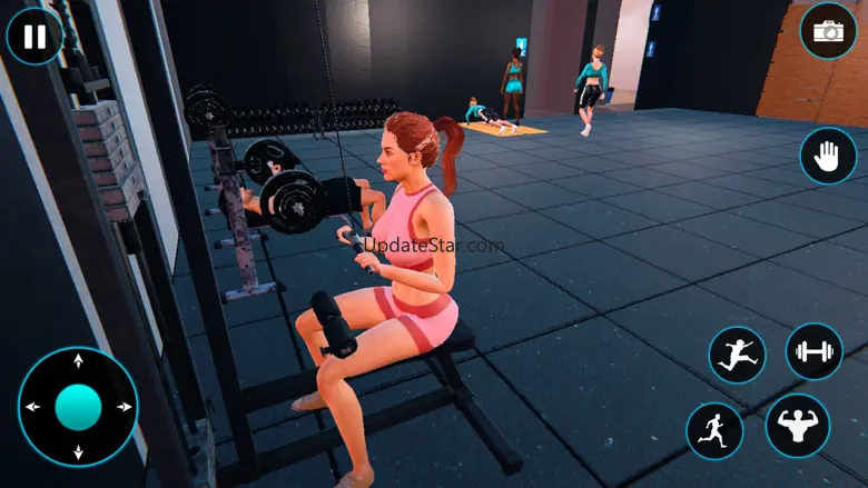Workout Gym Simulator Game 24