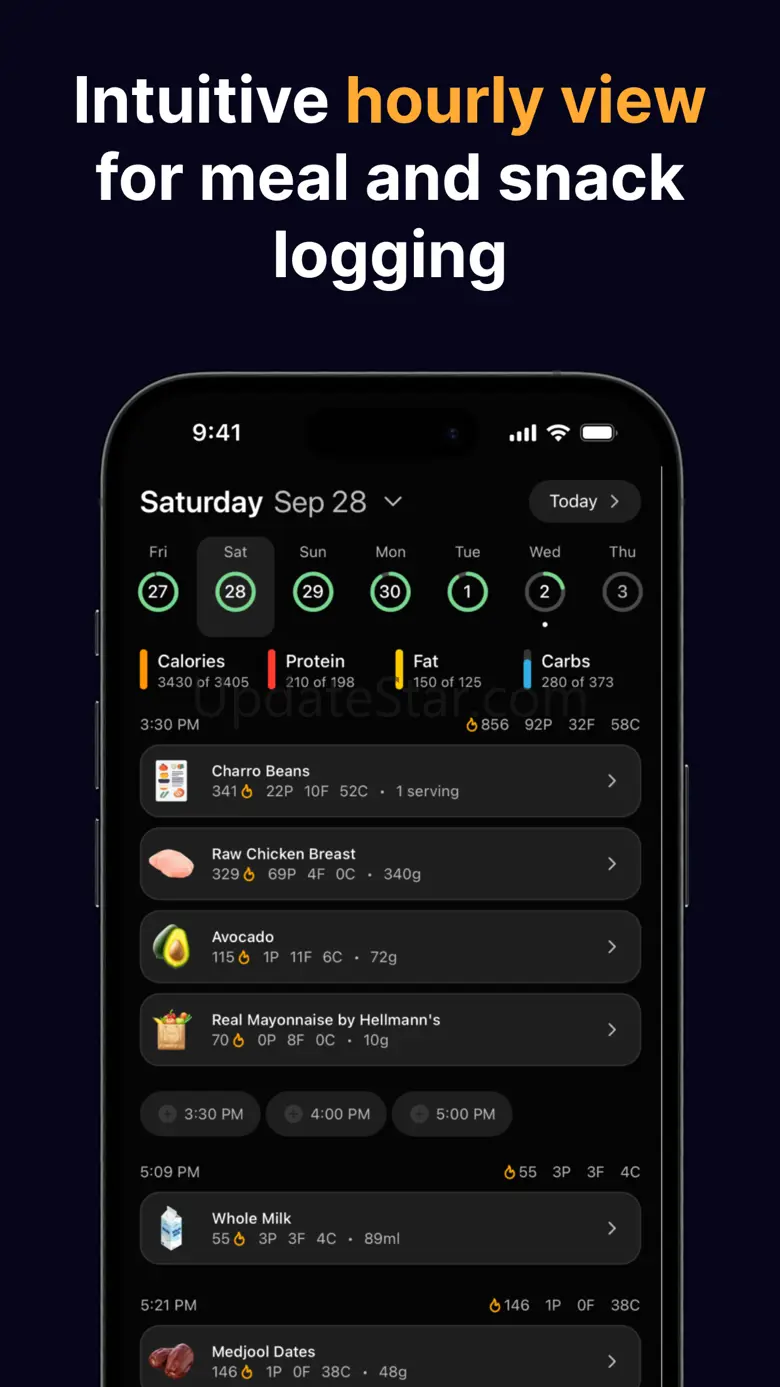 Macro Tracker — Snackbar 2024.11.27