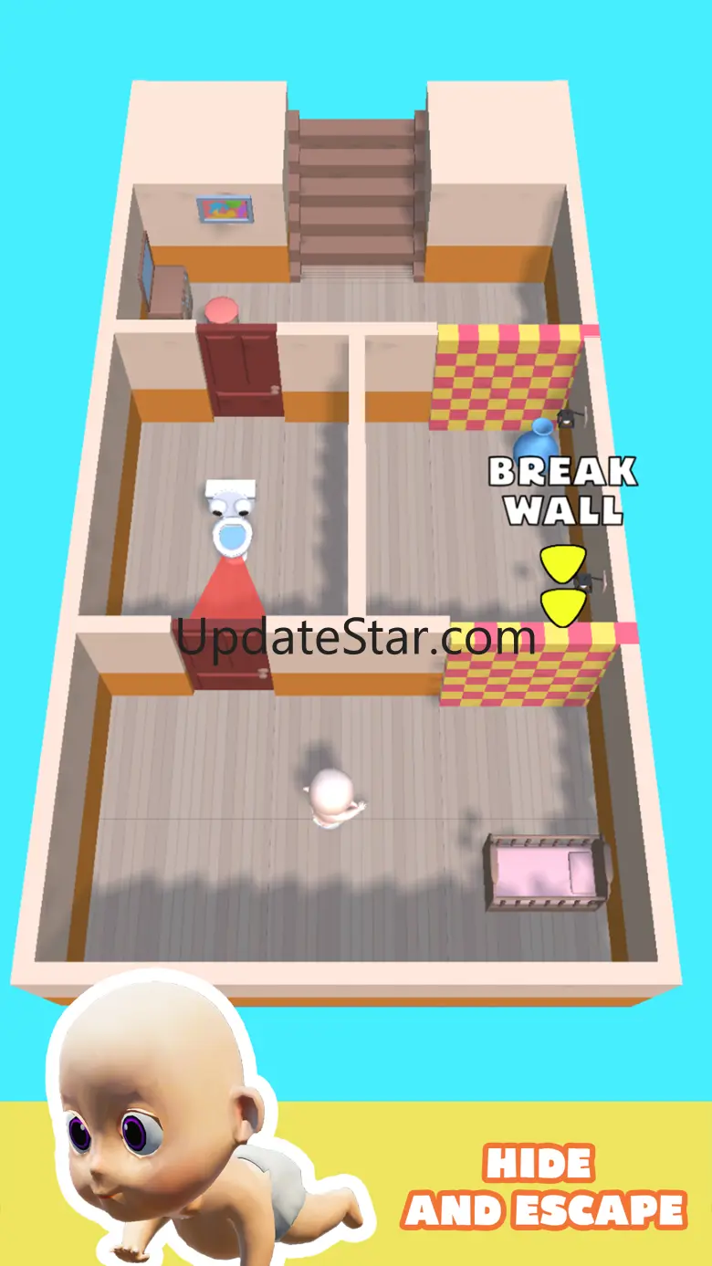 Toilet Monster: Baby Escape 9