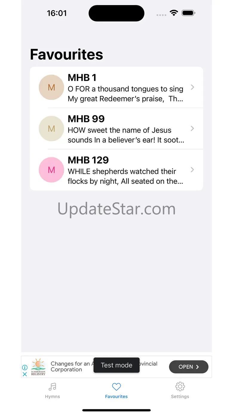 Methodist Hymn Book (MHB) 1.1.0