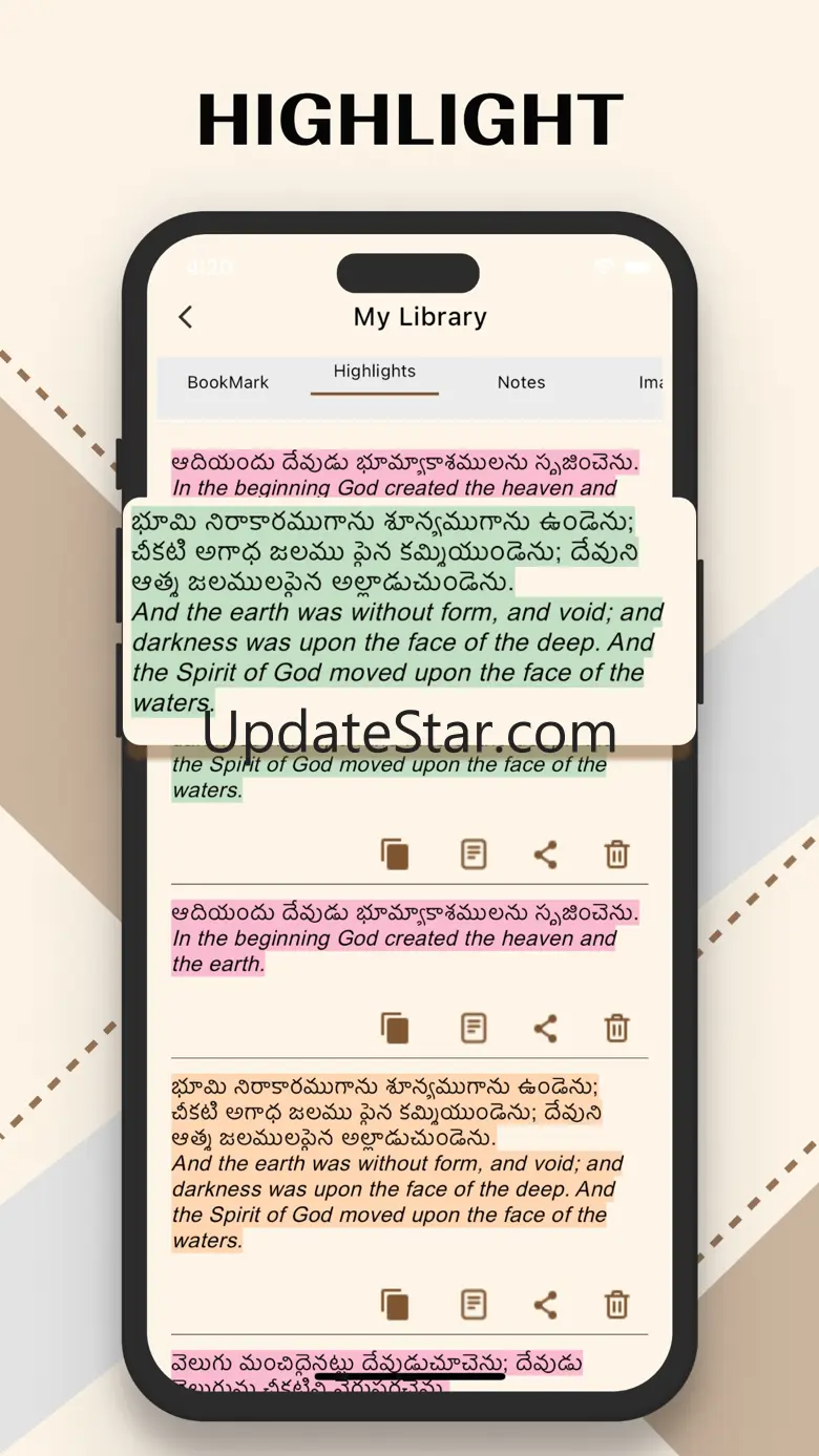 Telugu English Bilingual Bible 1.0.1