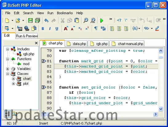 DzSoft PHP Editor 4.2.7.8