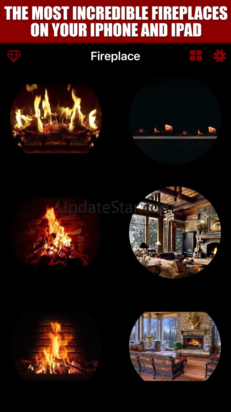 Fireplace TV Screen 2.00