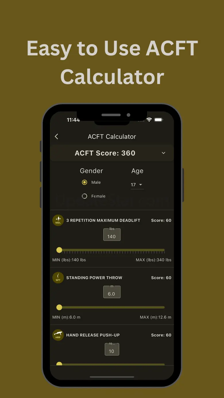 ACFT App 1.1