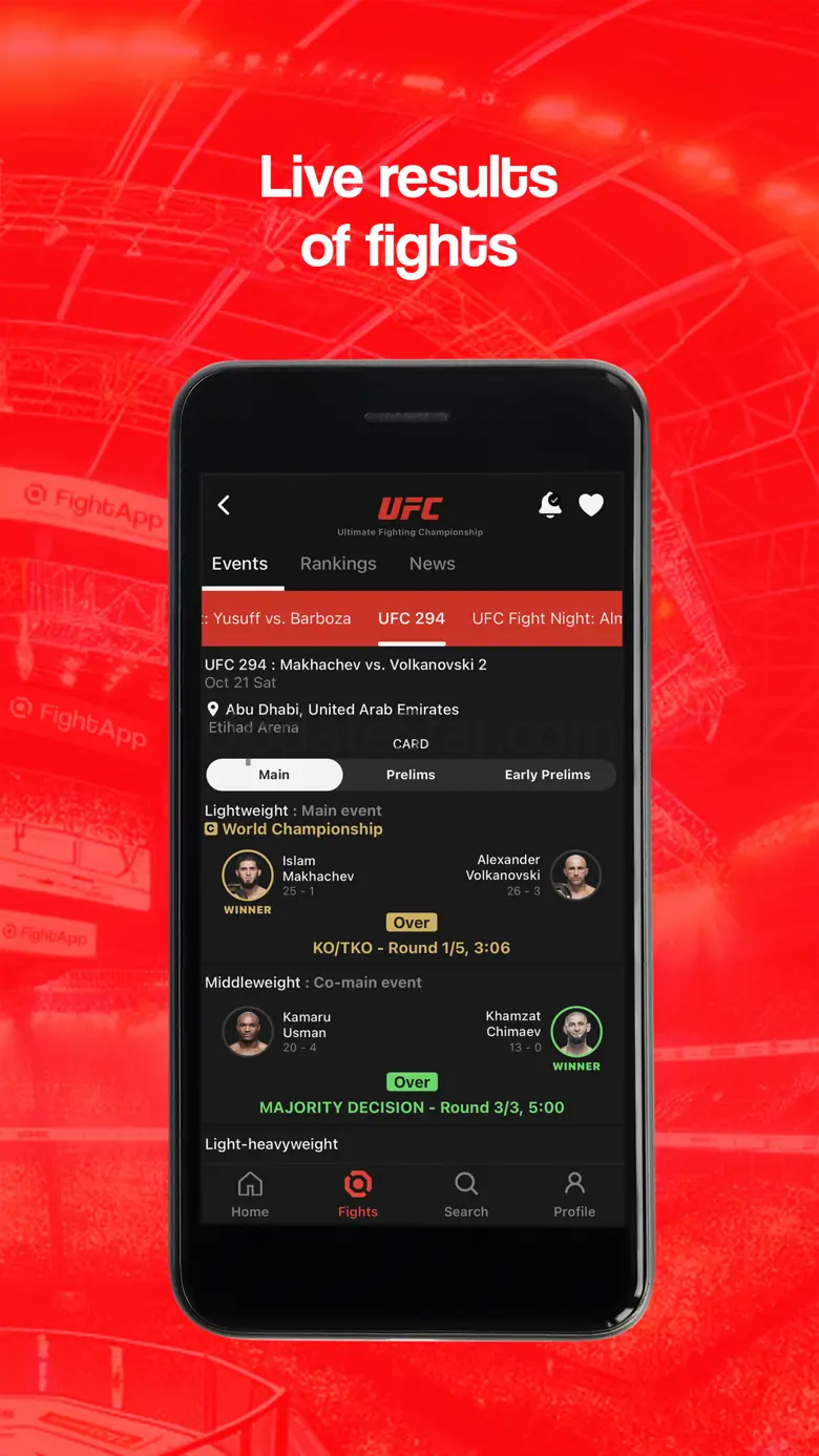 FightApp - MMA Results 1.2.6