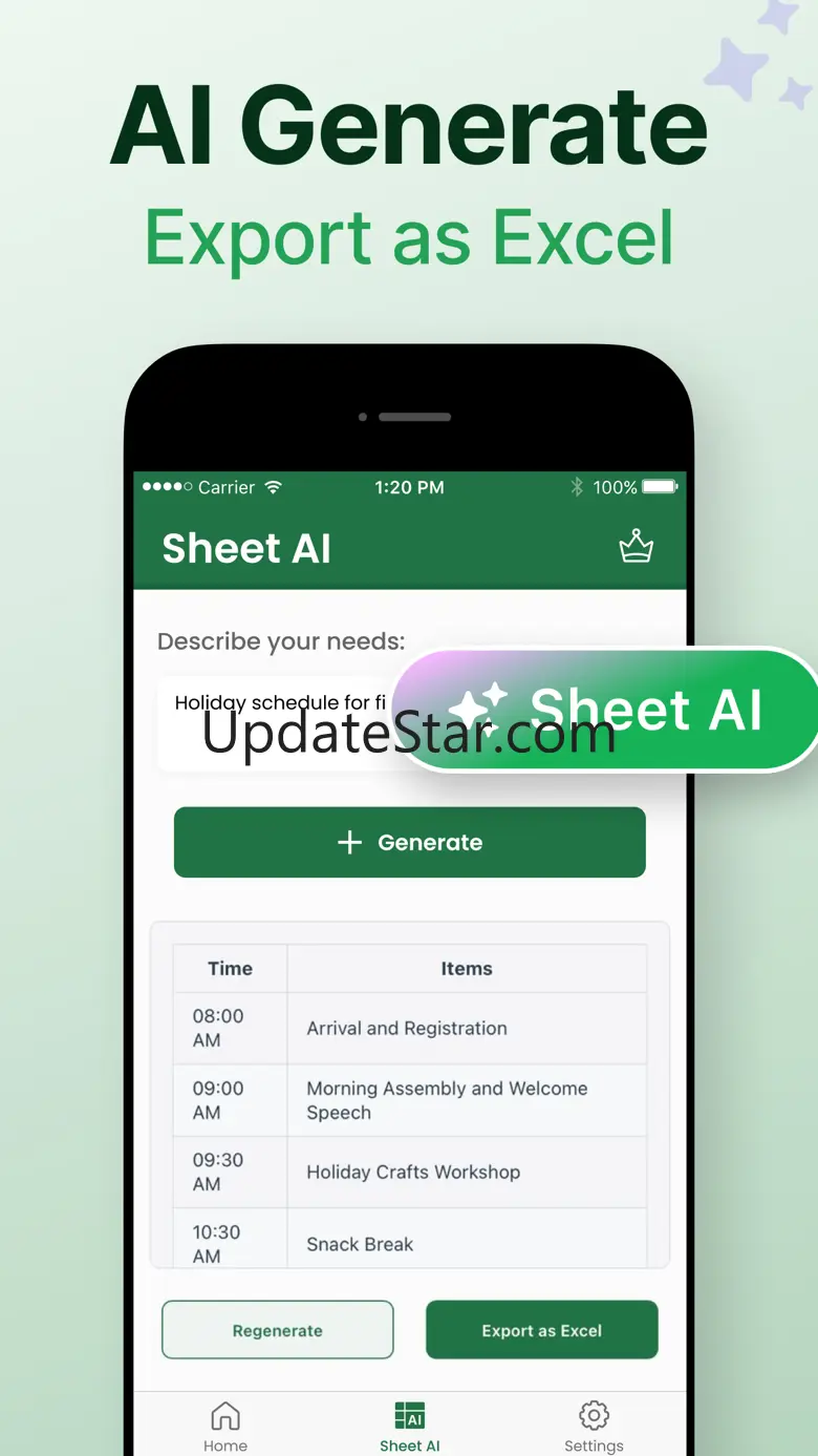 Sheets - Spreadsheet 1.3