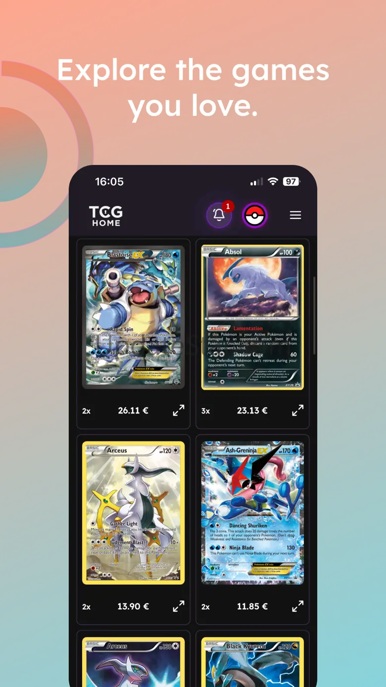 TCG Home - Collection Manager 2.17.2