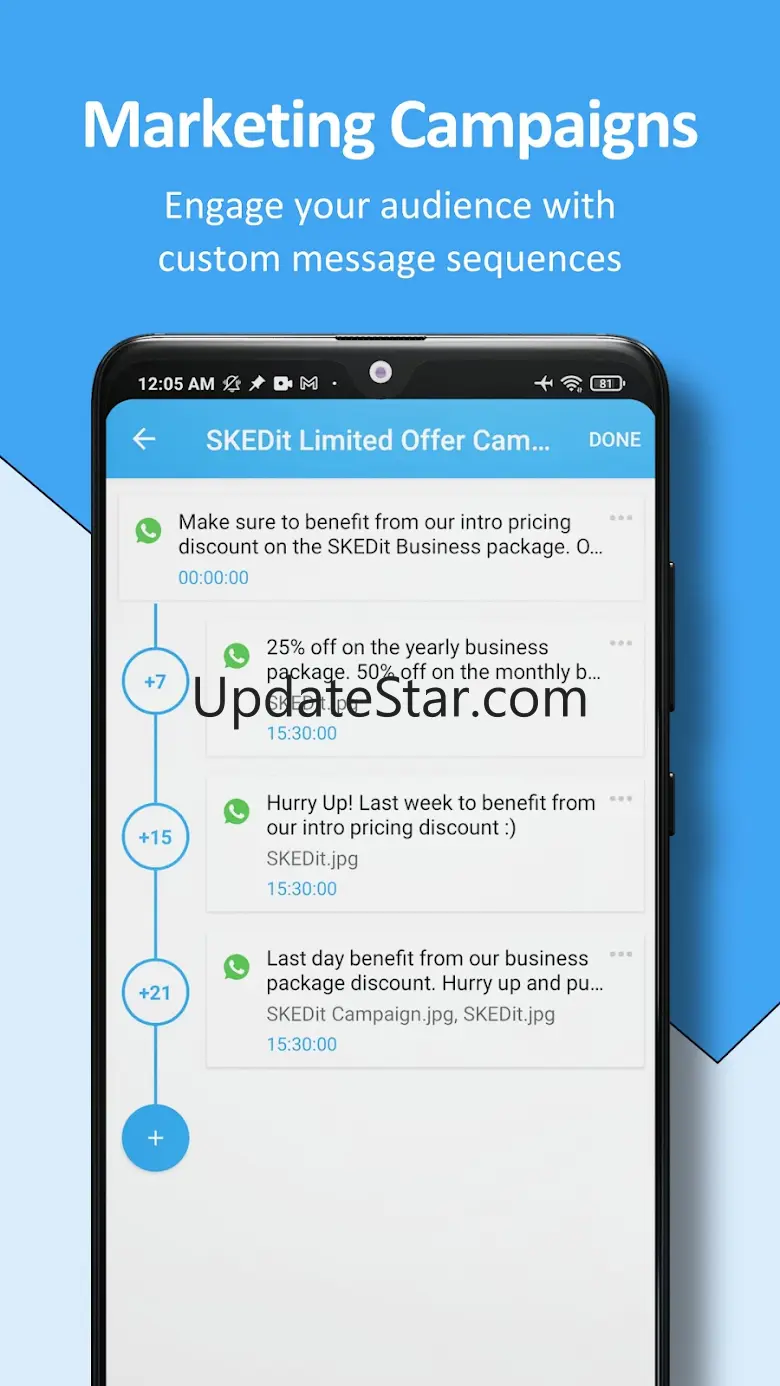 SKEDit: AI Message Scheduler 3.1.1.9