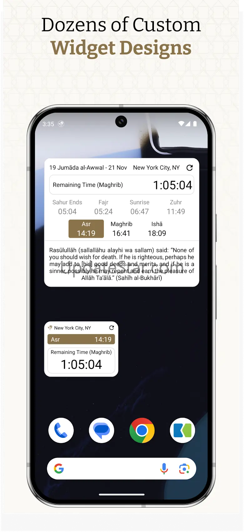 Fazilet Calendar: Prayer Times 5.6.31