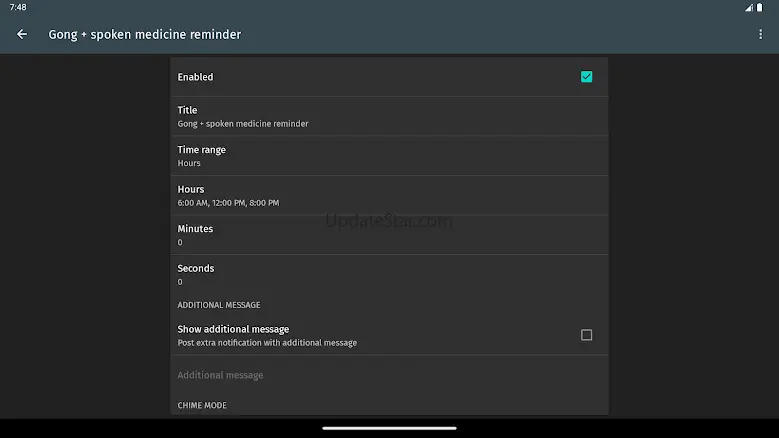 Hourly chime 14.1.1