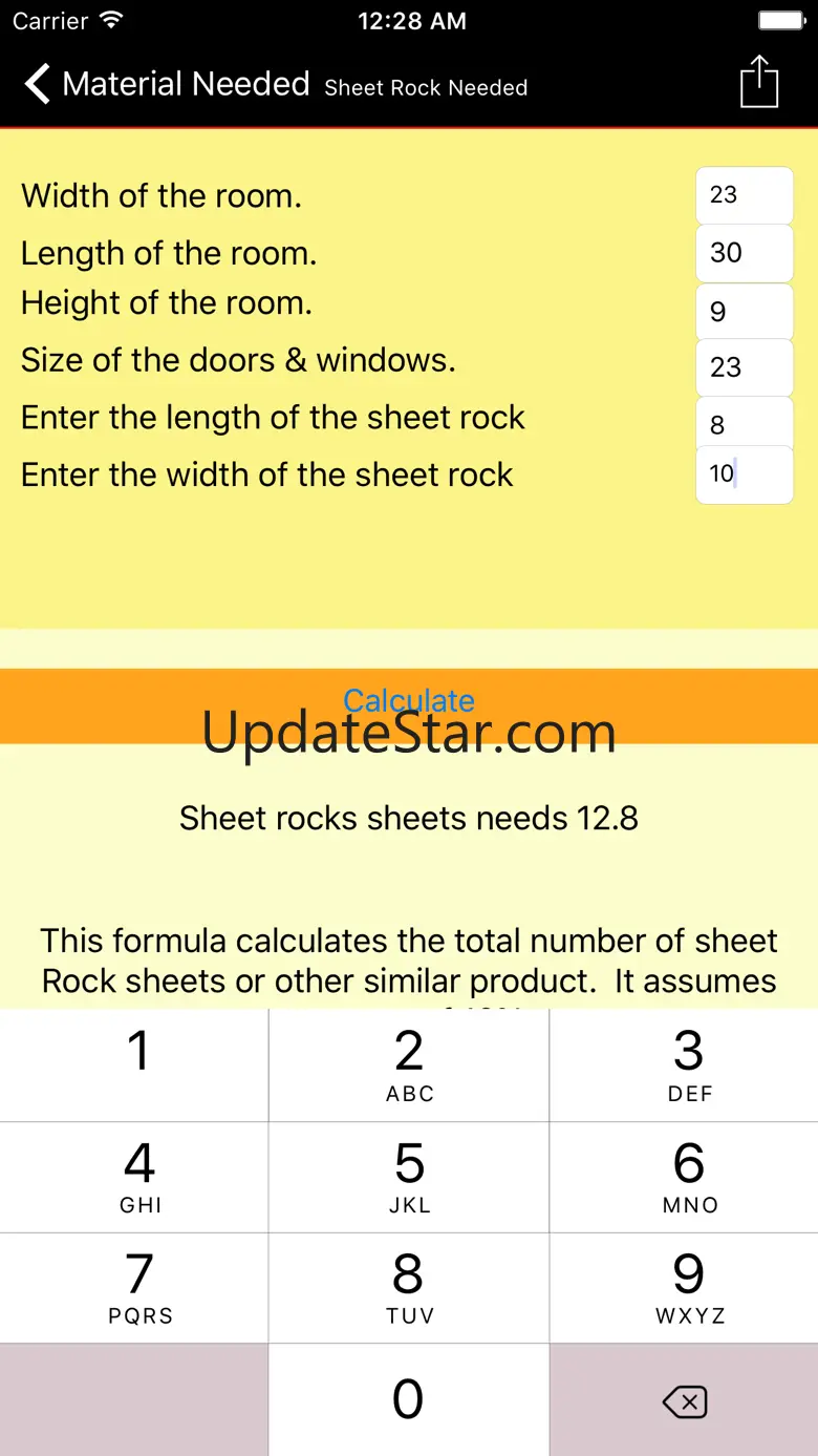 Carpentry Formulator 4.0.1