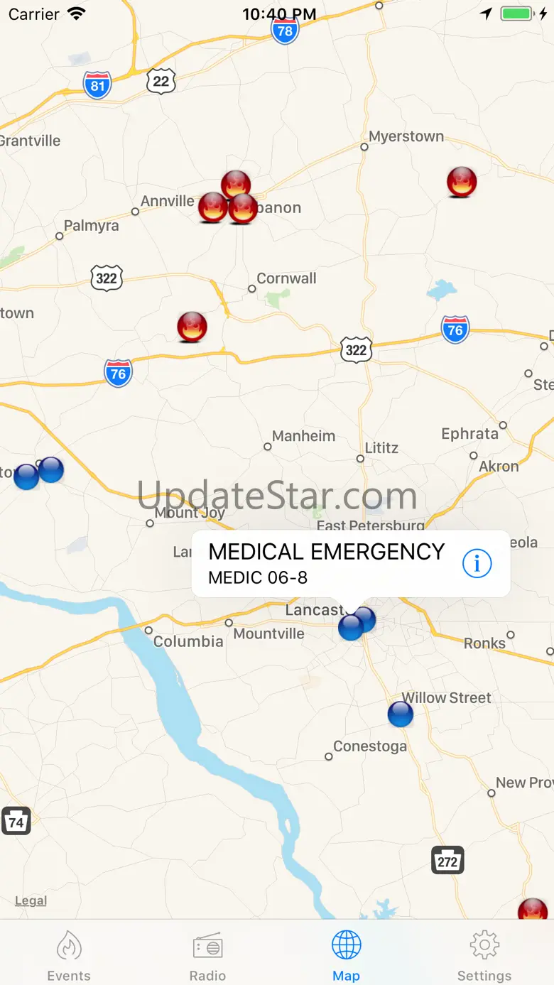Lebanon PA Incidents and Radio 3.4