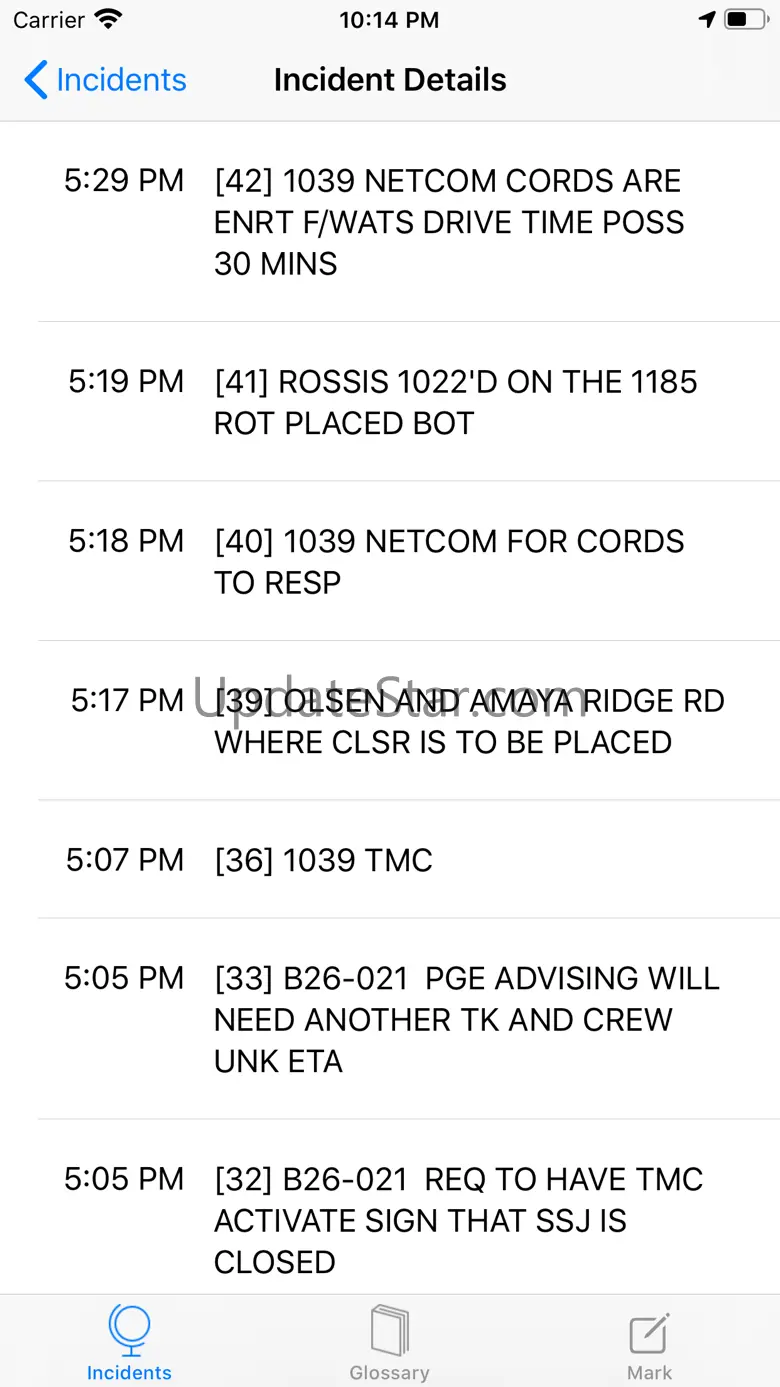 CHP Incidents 4.22