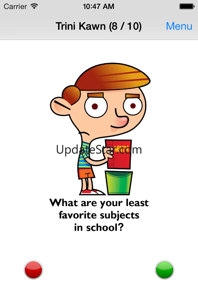 WH Questions at School Fun Deck 3.8
