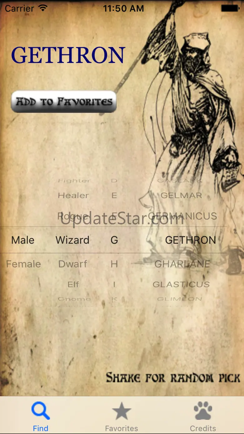 Fantasy Names for Cool Game Characters 1.2