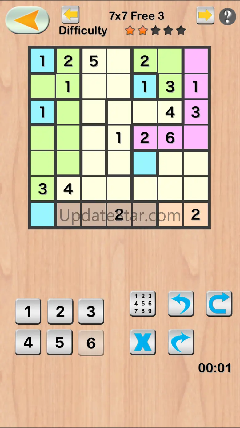 Ripple Effect - Logic Puzzle 1.1.11