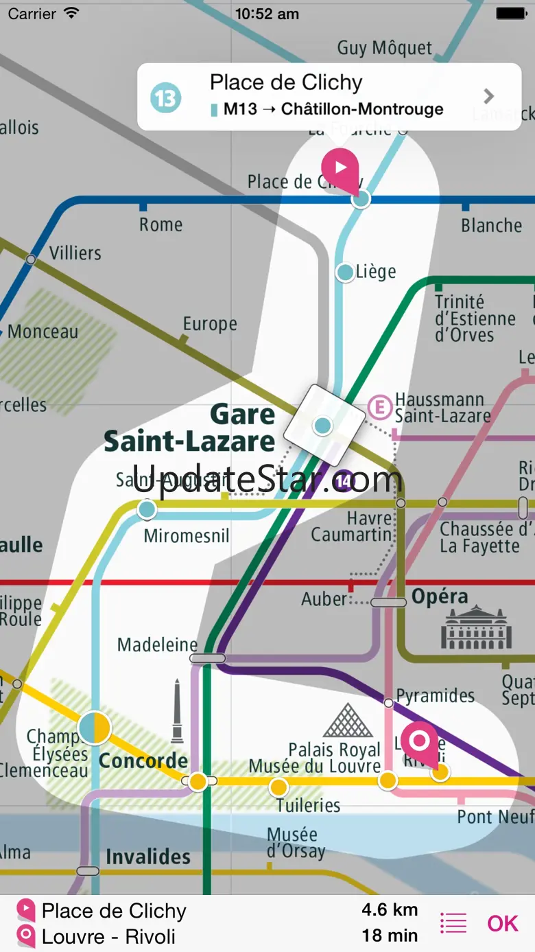 Paris Rail Map Lite 5.5