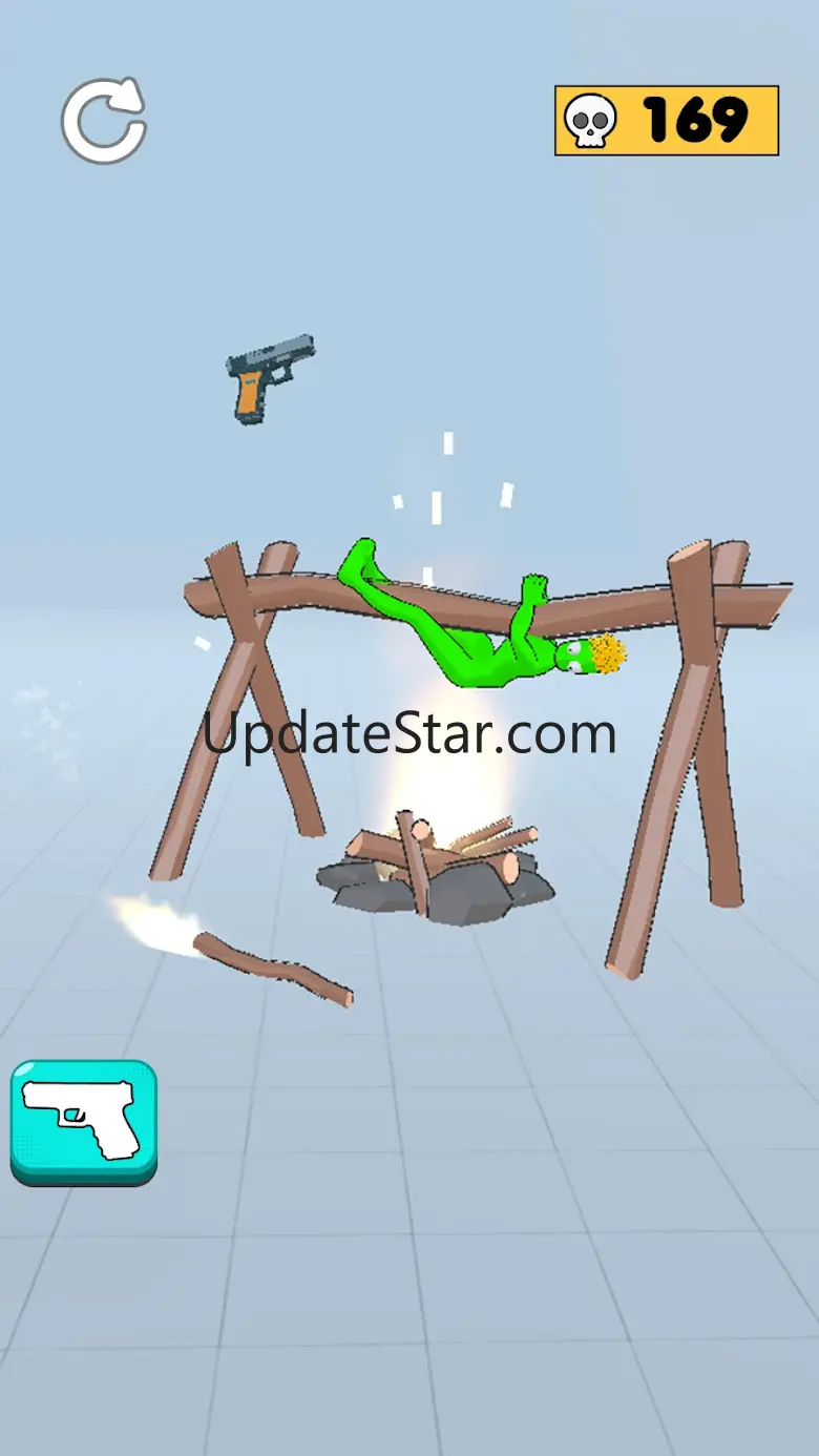 Flip Sprint: Ragdoll Gun Game