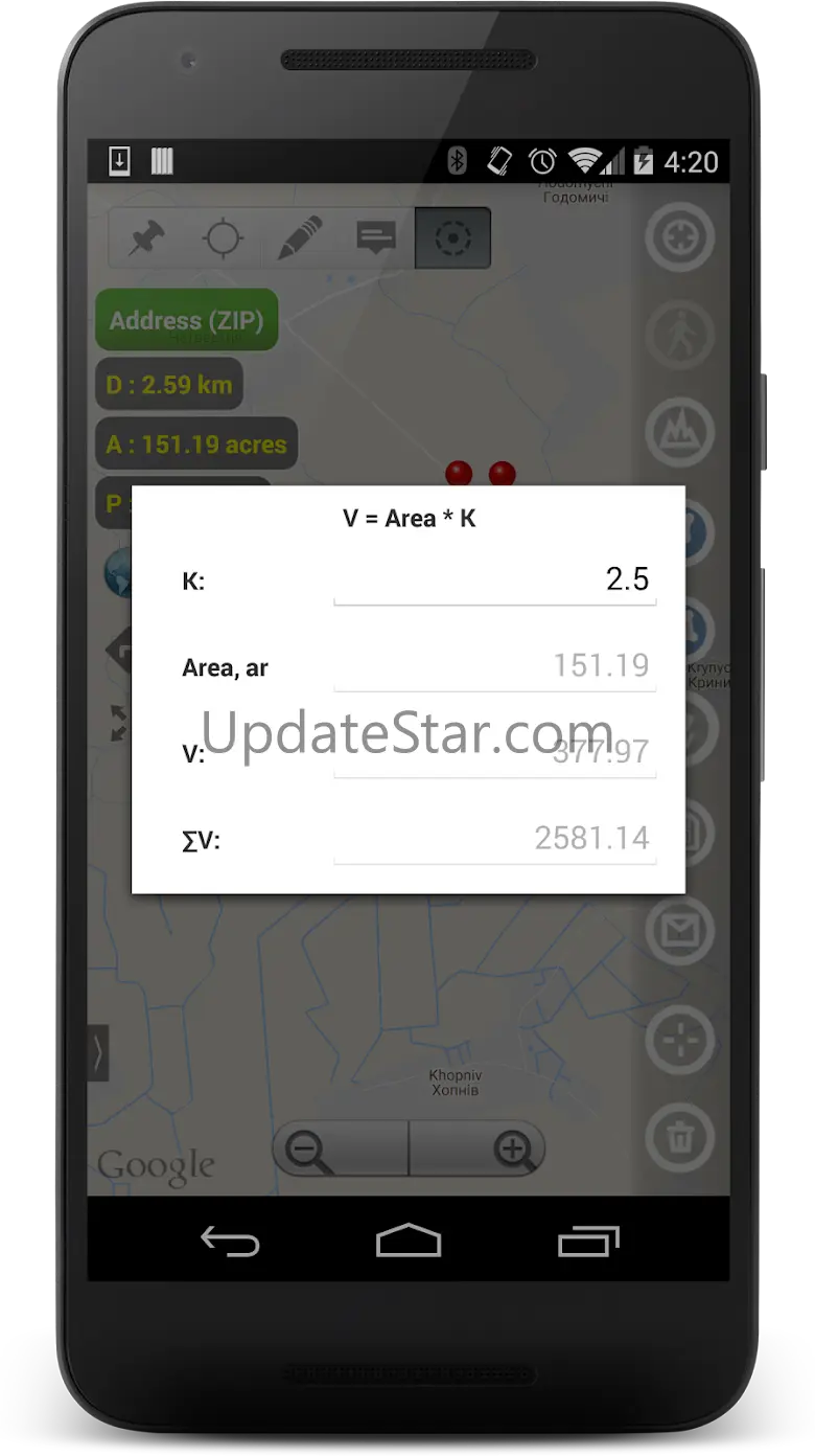 Planimeter - GPS area measure 5.4.5