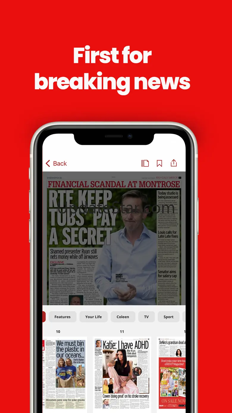 Irish Mirror Newspaper 4.5
