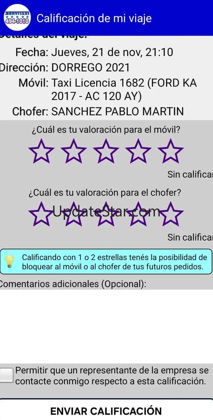 Servitaxi Mar del Plata 1.9.0.3
