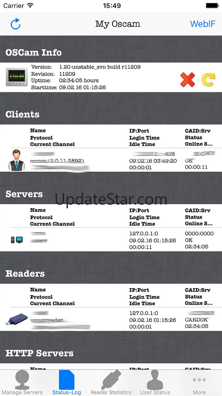 OSCam Viewer 2.8