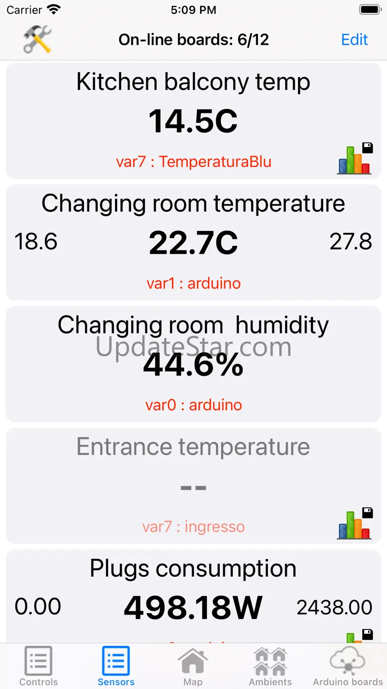 AndruinoApp - Arduino IoT 6.04