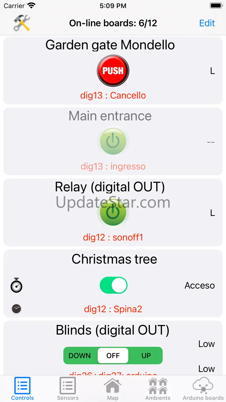 AndruinoApp - Arduino IoT 6.04