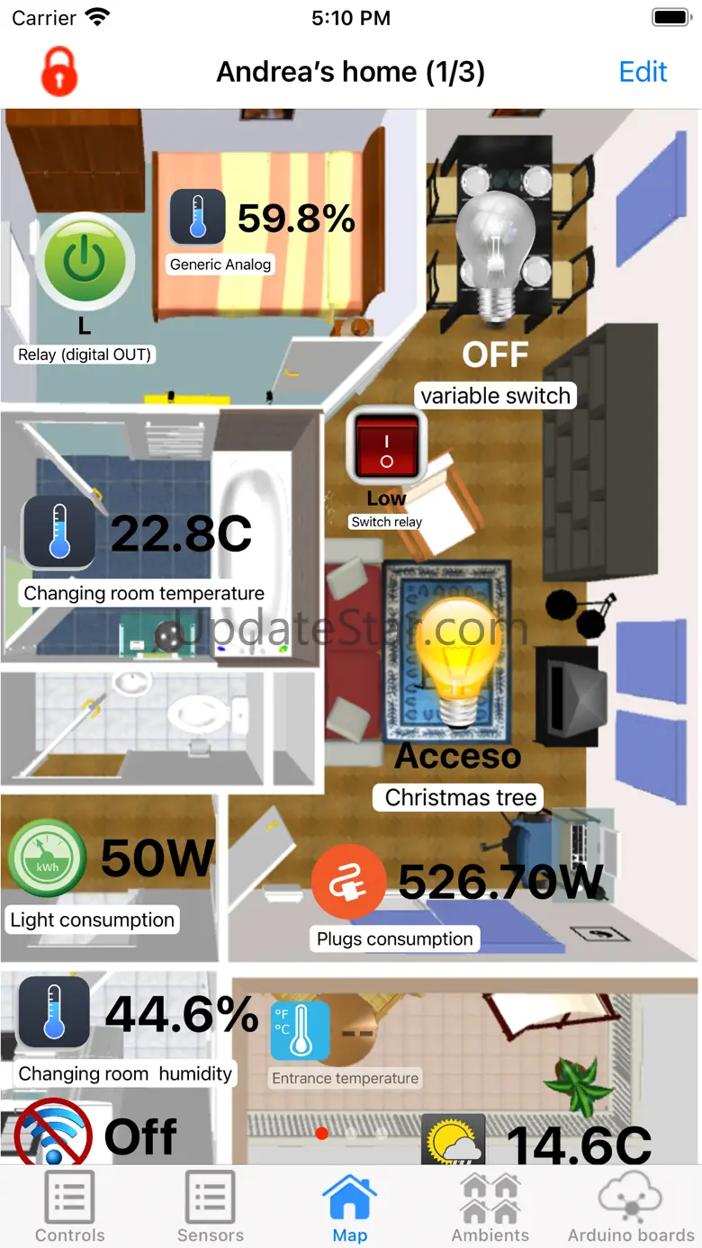 AndruinoApp - Arduino IoT 6.04