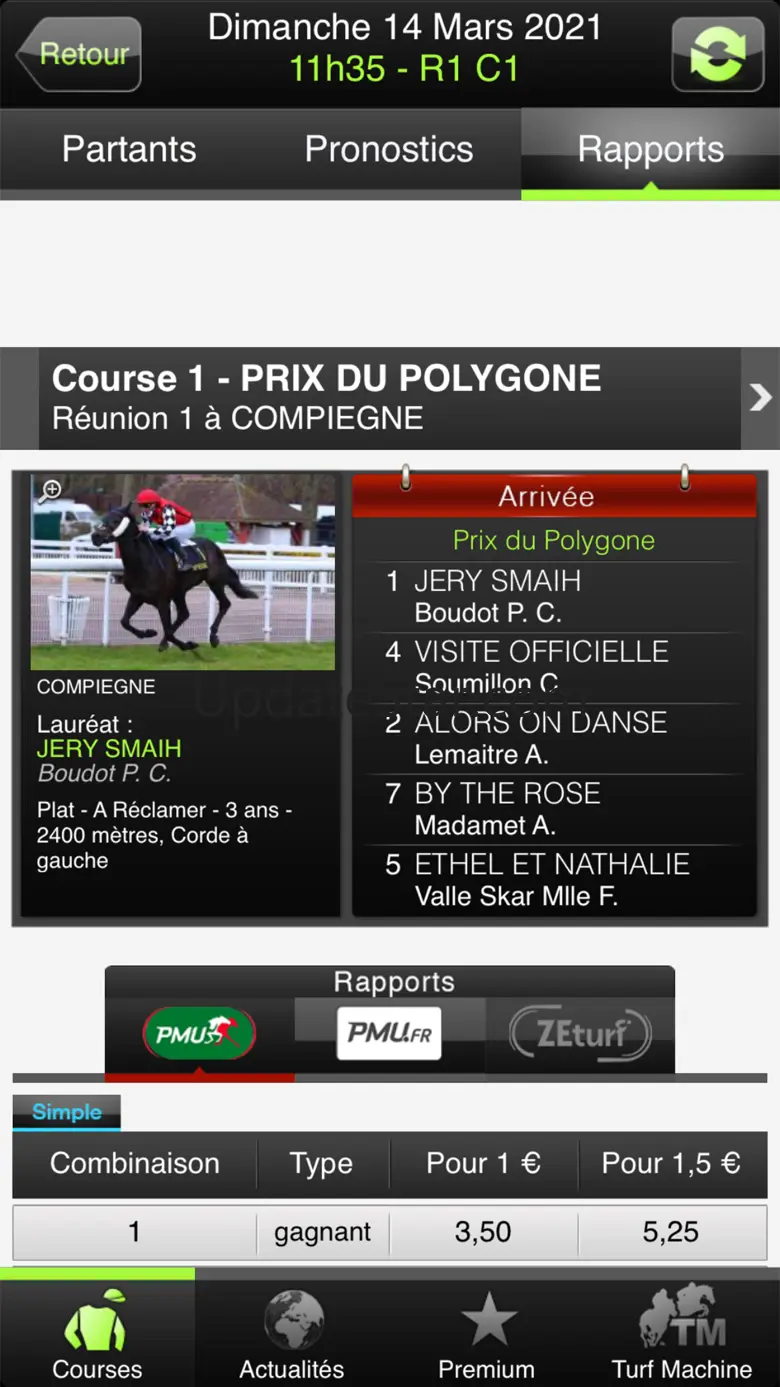 TURFOMANIA - Turf et pronostic 2.9.6